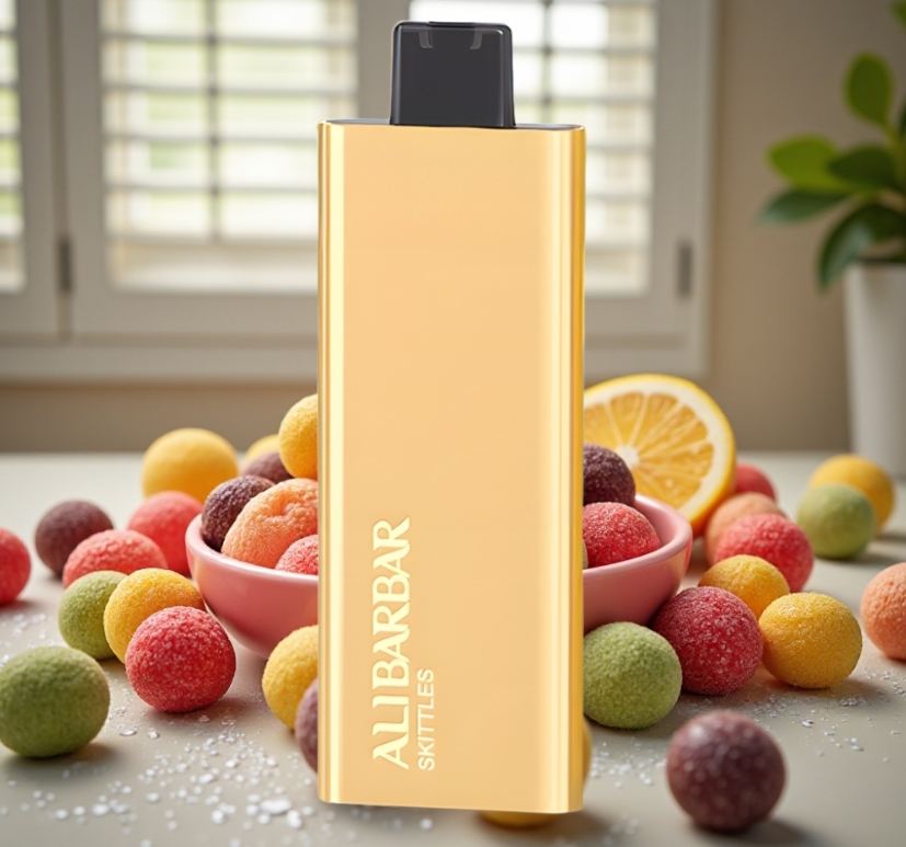 Alibarbar Pandora 7000 Puffs Vape - Skittles: En smagseksplosion i Danmarks vaping-verden 2025